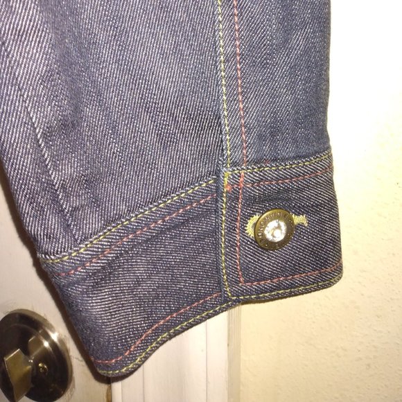 ❤️PRIVACY WEAR Jeweled Pink Ribbon Breast Cancer Awareness Denim Jacket Size XXL - Picture 7 of 12